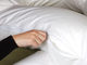 Наволочка на подушки Биосон формы Рогалик 340 см, Сатин Люкс белый страйп